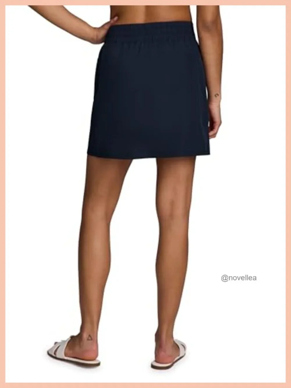 Athletic Skort with Attached Bike Shorts Quick Dry Stretch